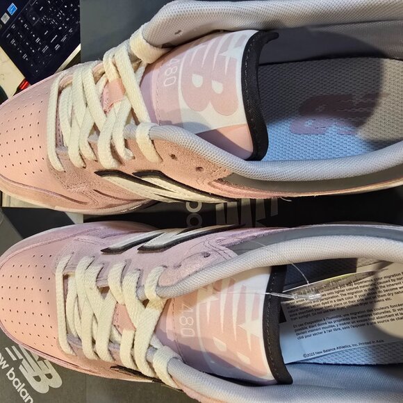 New Balance 480 Men's Shoes Pink/Pink bb480-lth Sneakers Shoes MENS SZ 10.5 NEW - Picture 8 of 10
